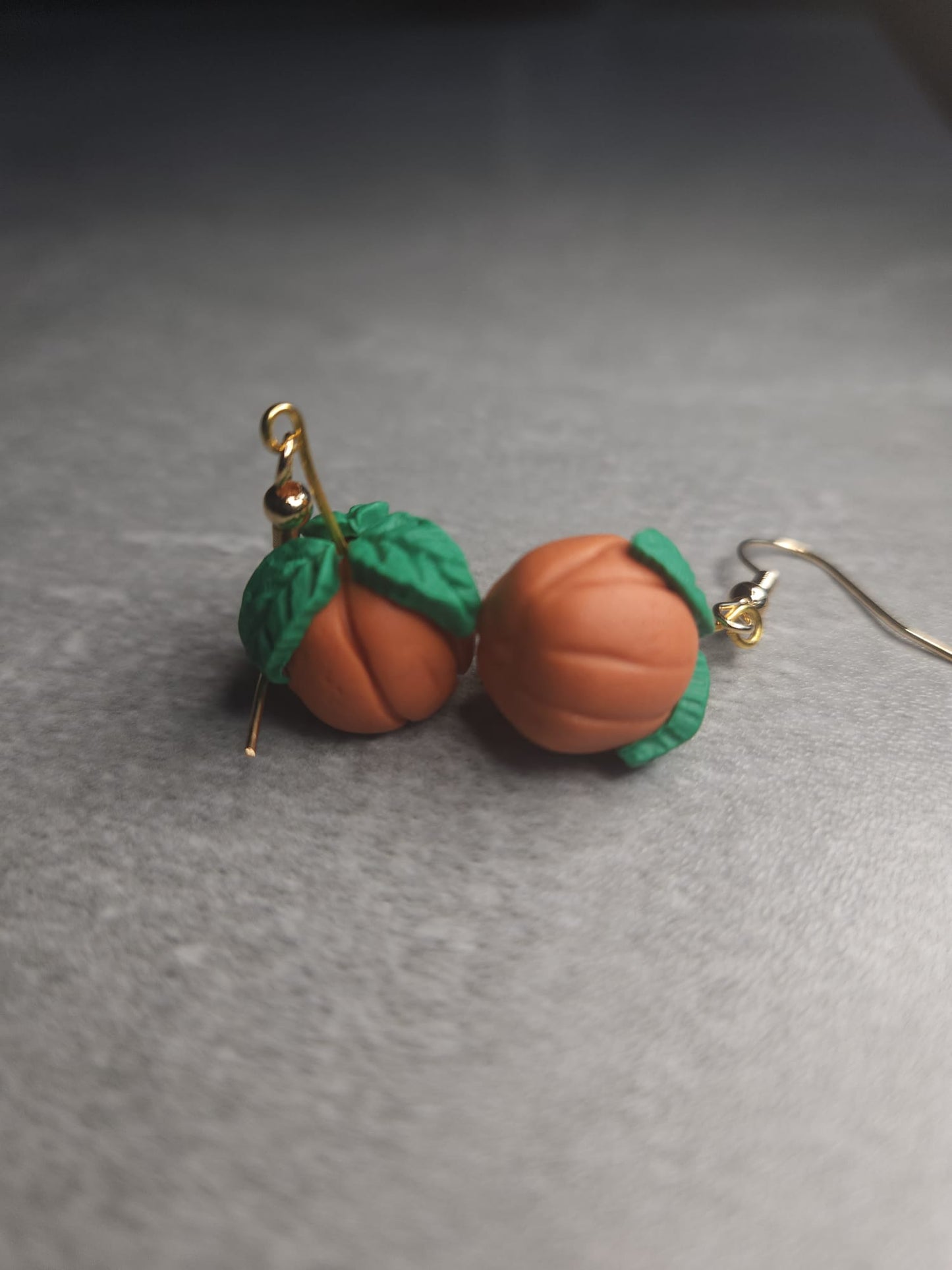 Pumpkin Earrings