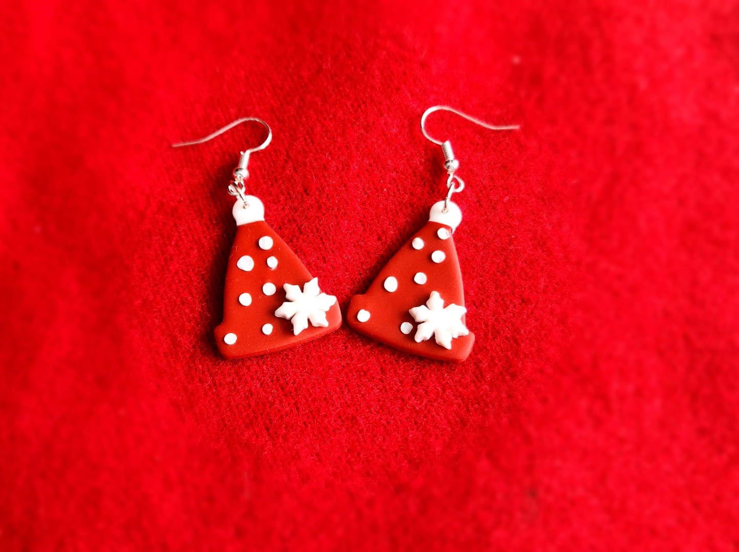 Santa Hat Earrings