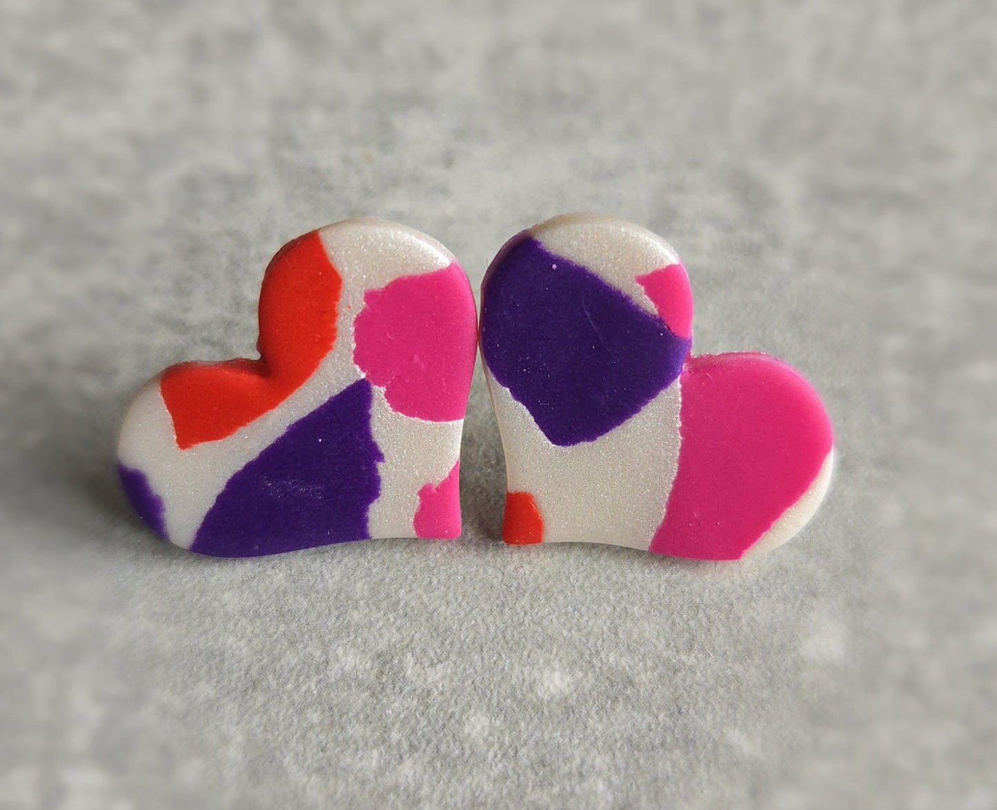 Stud Mosaic Hearts