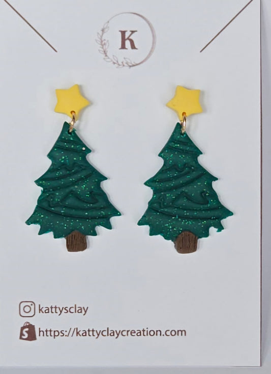 Twinkling Christmas Tree Charms