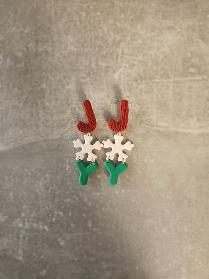Joyful Snowflake Earrings