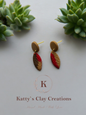 leaf-shaped dangle