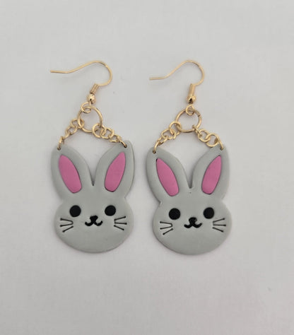 Bunny Charm Earrings