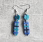 Teal and Blue Stripes