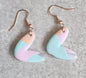 Pastel heart shape.