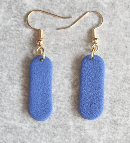 Blue earring