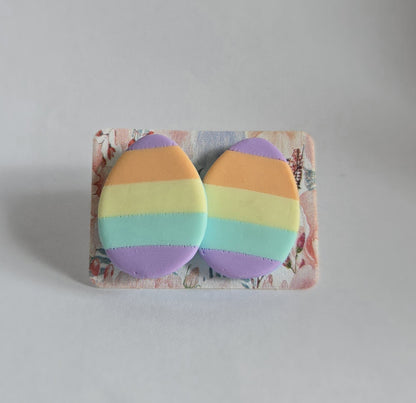 Pastel Easter Egg Studs